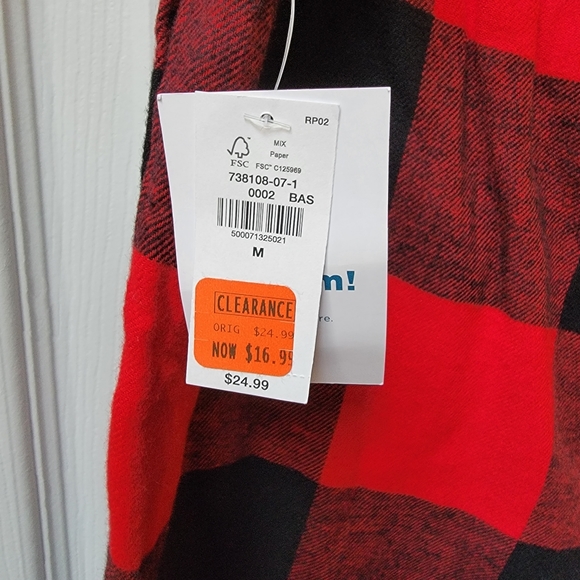 NWT Buffalo Plaid Pajama Pants - Picture 3 of 3